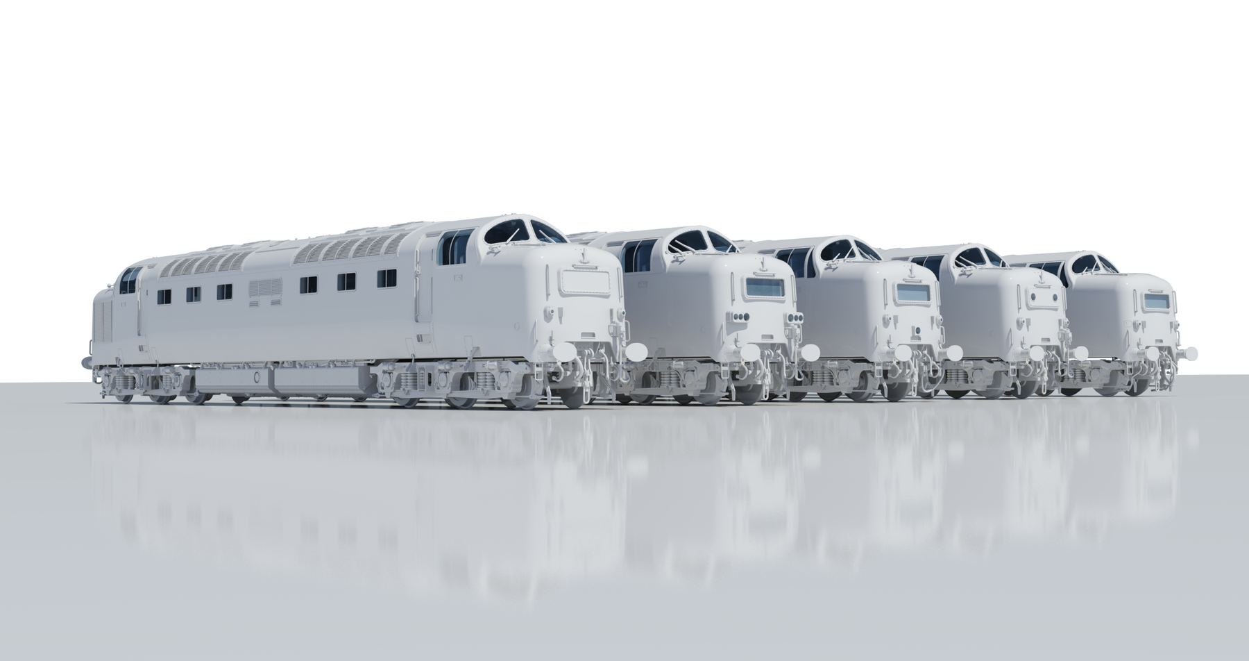 Class 55 Deltic in 4mm; our first locomotive!