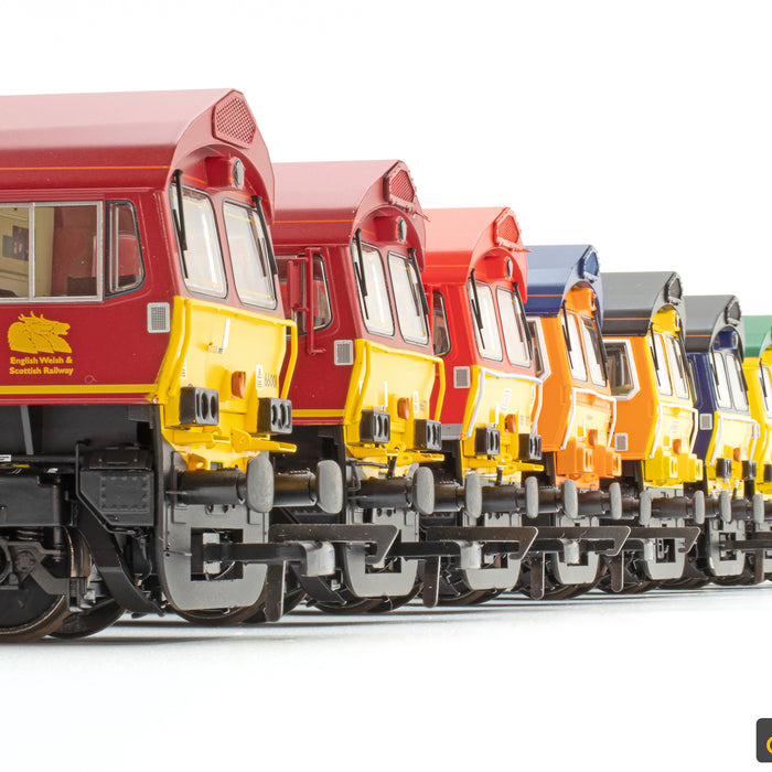 All The Colours Of Route 66 - Class 66 Decorated Samples Revealed