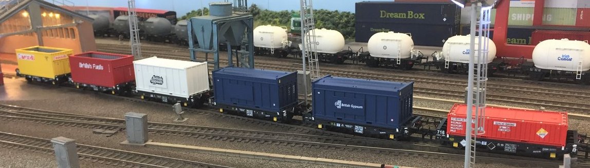 PFA 2 Axle Container Flat Wagon