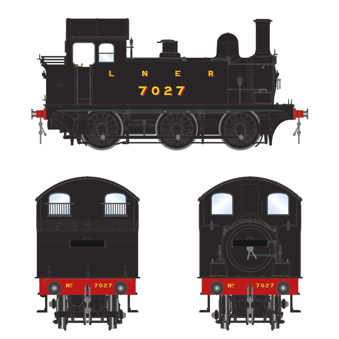 7027 - LNER J68 - DCC Sound Fitted