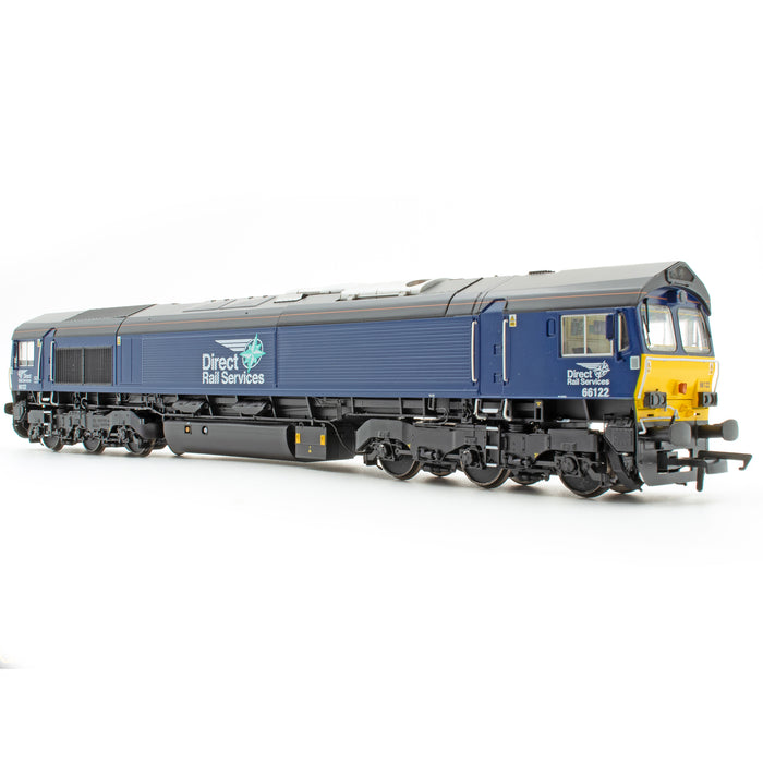 Class 66 - DRS Blue - 66122 - DCC Sound Fitted