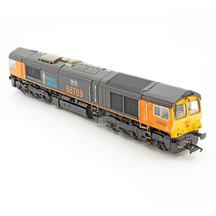 Class 66 - GBRf Prostate Cancer UK Black - 66769 - DCC Sound Fitted