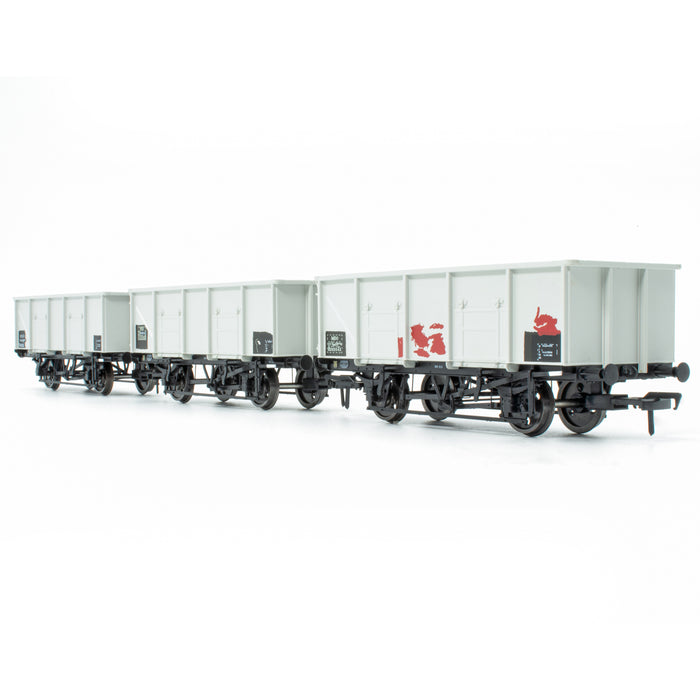 BR 21T MDO Mineral Wagon BR Grey TOPS - Pack H