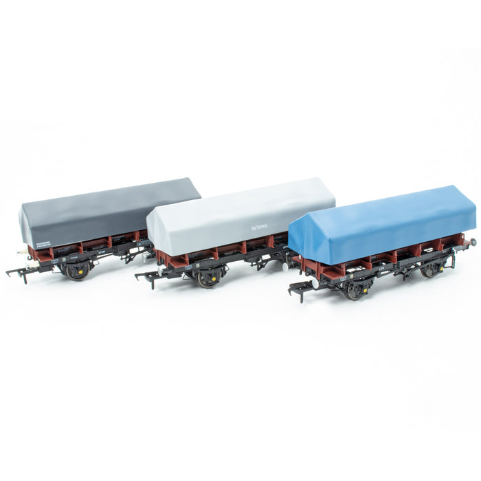 BR Coil A/SFW Steel Wagon TOPS Bauxite - Pack E