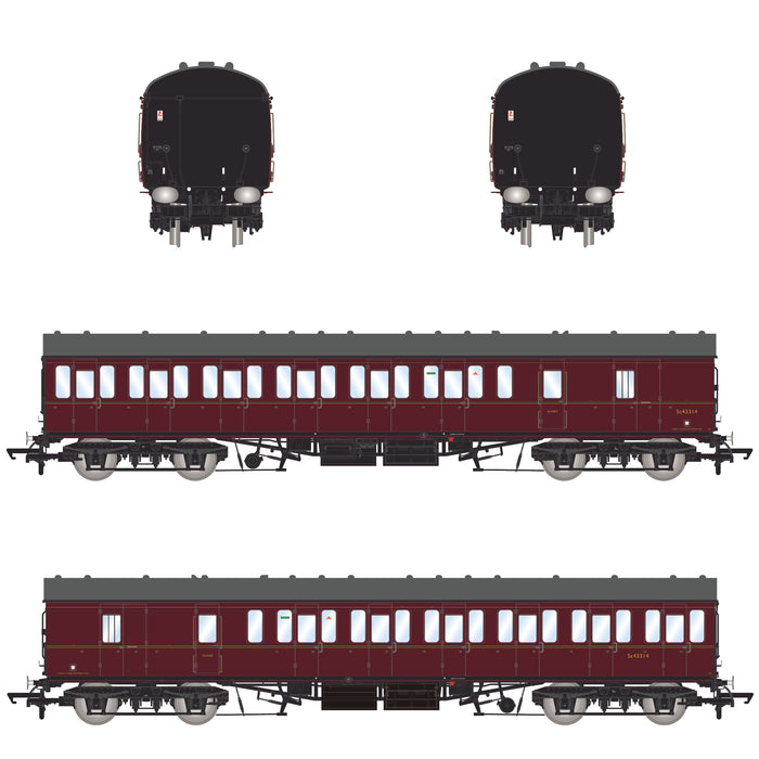 BR Mk1 57' Non-Gangway Coach - BS - Sc43314