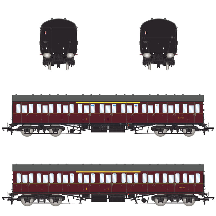 BR Mk1 57' Non-Gangway Coach - C - Sc41023