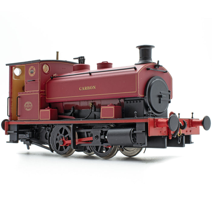 Andrew Barclay 0-4-0ST 14" 'Carbon' in NCB lined maroon