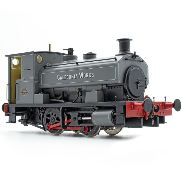 Andrew Barclay 0-4-0ST 14" in Caledonia Works lined grey - unnumbered