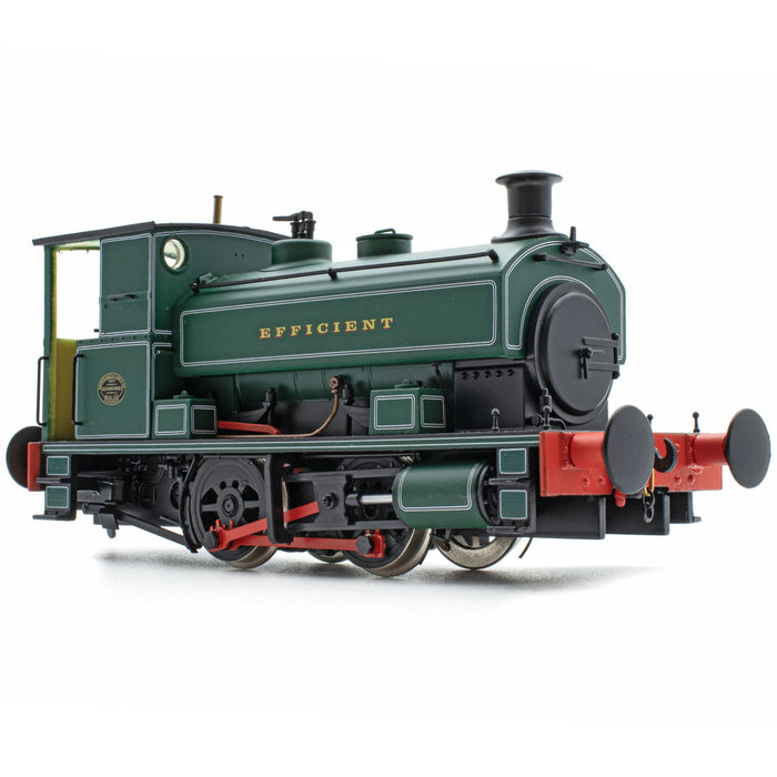 Andrew Barclay 0-4-0ST 14" 'Efficient' in lined green