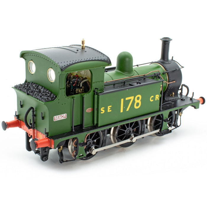 SECR P Class 0-6-0T 178 in SECR 'Goods' unlined green