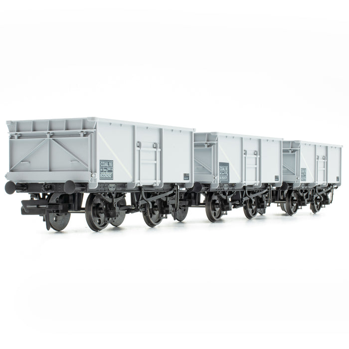 BR 16T Mineral - COAL 16 (Rebody) - BR Freight Grey (Pre-TOPS COAL 16) - Pack N