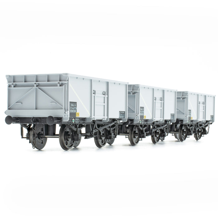 BR 16T Mineral - COAL 16 (Rebody) - BR Freight Grey (Pre-TOPS COAL 16) - Pack O