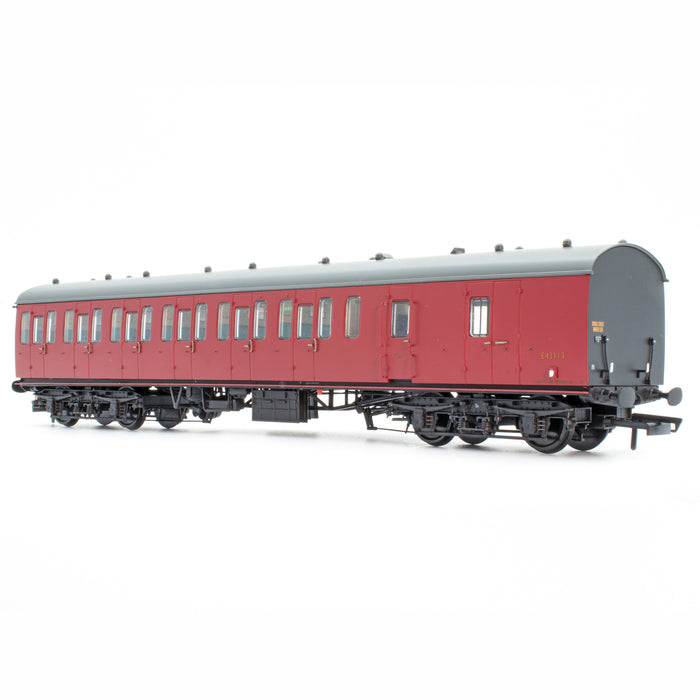 BR Mk1 57' Non-Gangway Coach - BT - BR Carmine Red: E43113