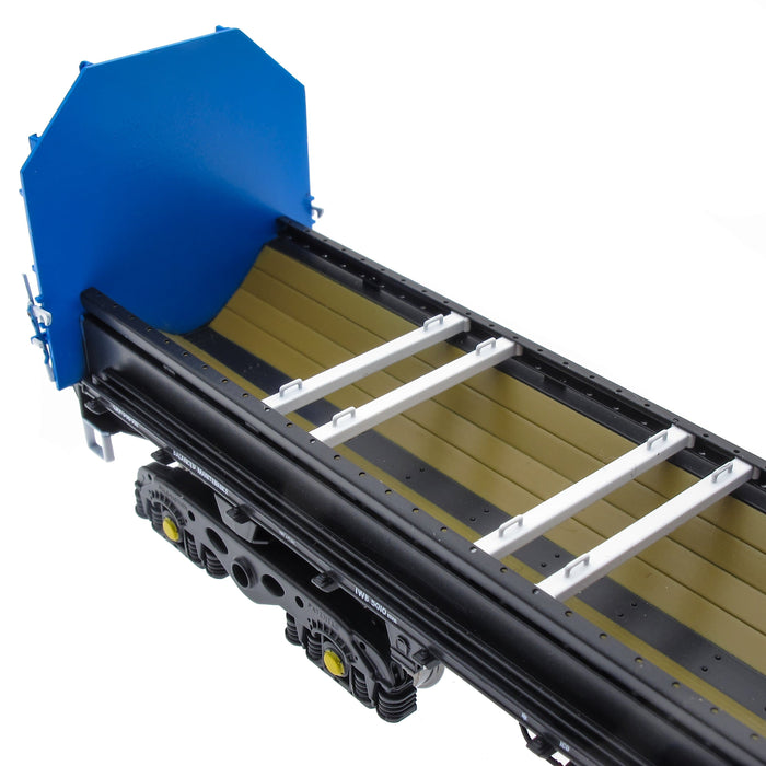 JSA Bogie Covered Steel Wagon Twin Pack - British Steel 1