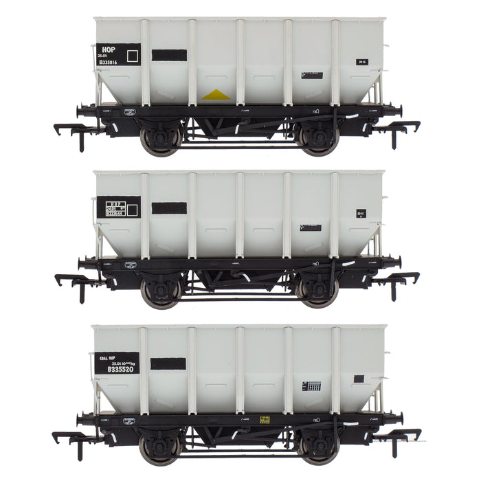 BR 24.5T HOP24/HUO Coal Hopper - Grey pre TOPS- Pack N