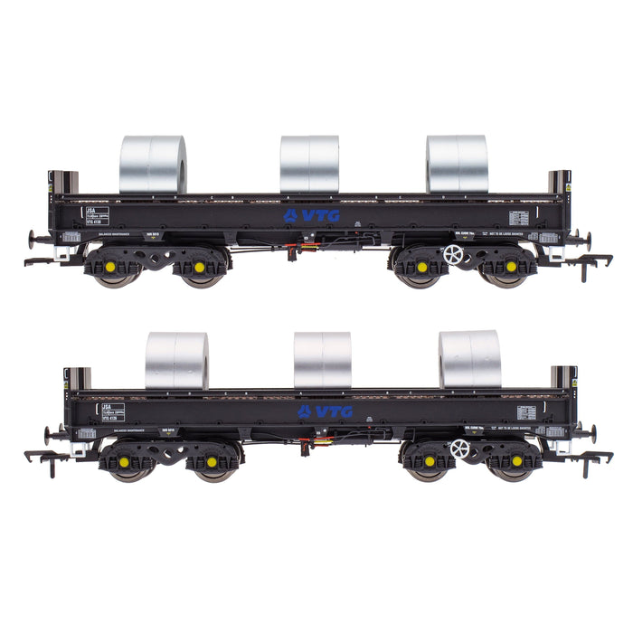 JSA Bogie Open Steel Wagon Twin Pack - VTG 3