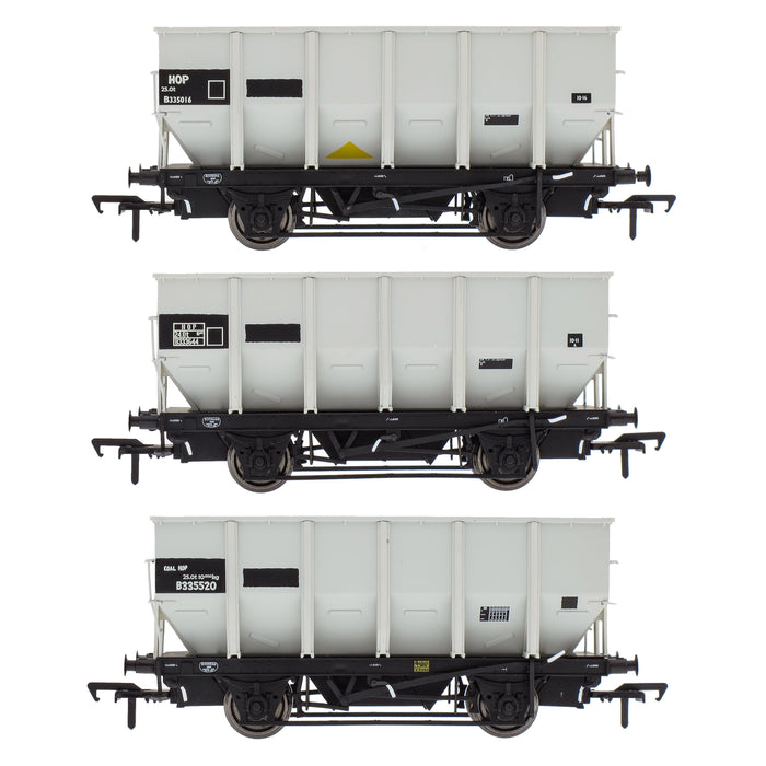 BR 24.5T HOP24/HUO Coal Hopper - Grey pre TOPS- Pack N