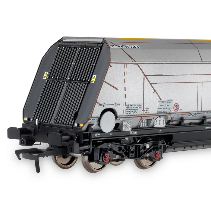 HYA Bogie Hopper Wagon - Fastline Freight - Twin Pack 1