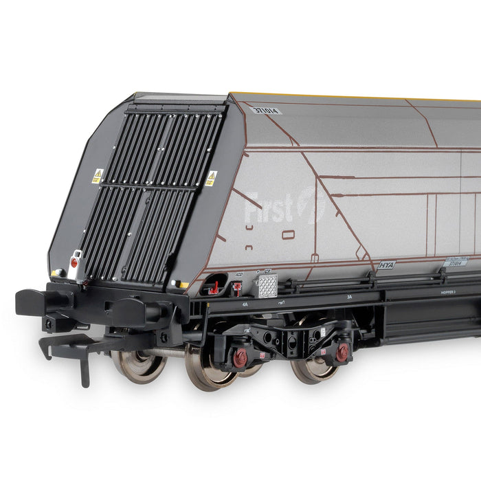 HYA Bogie Hopper Wagon - GBRf Coal Branding - Pack 1