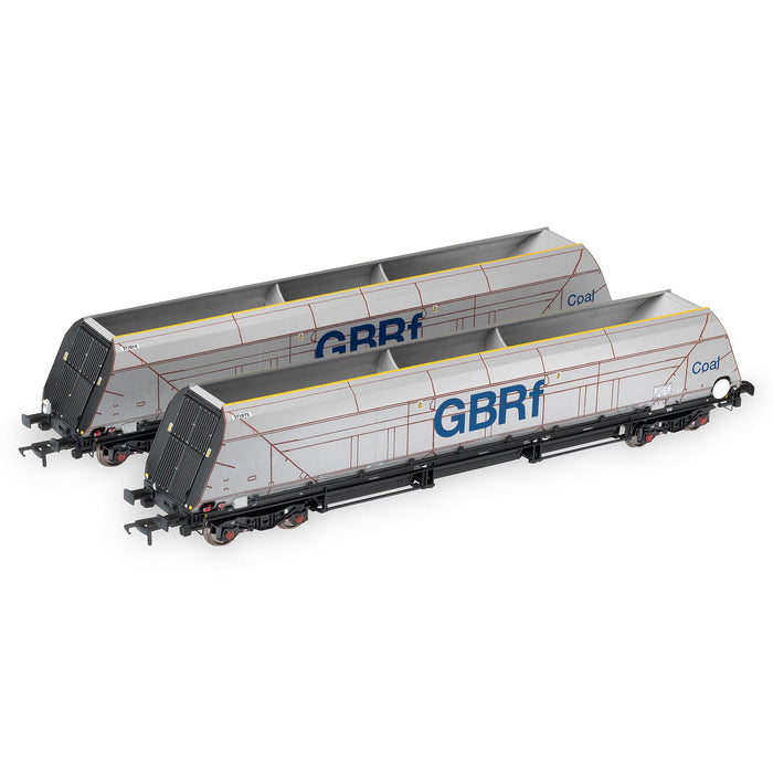 HYA Bogie Hopper Wagon - GBRf Coal Branding - Pack 1