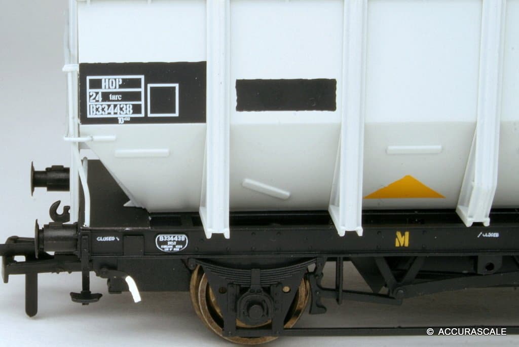 BR 24.5T HOP24/HUO Coal Hopper - Grey pre TOPS- Pack C