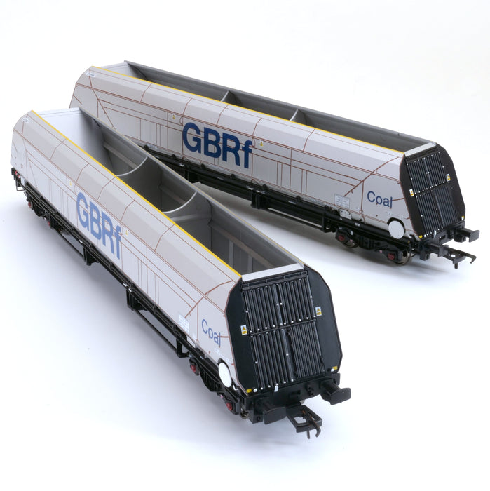 HYA Bogie Hopper Wagon - GBRf Coal Branding - Pack 3