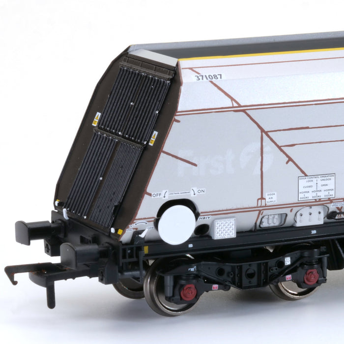 HYA Bogie Hopper Wagon - GBRf Coal Branding - Pack 3