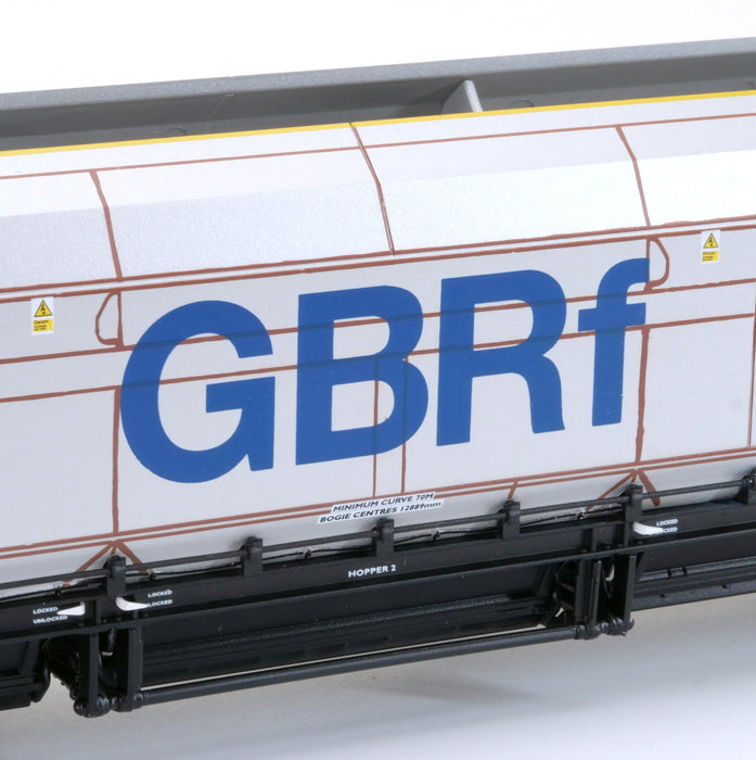 HYA Bogie Hopper Wagon - GBRf Coal Branding - Pack 3