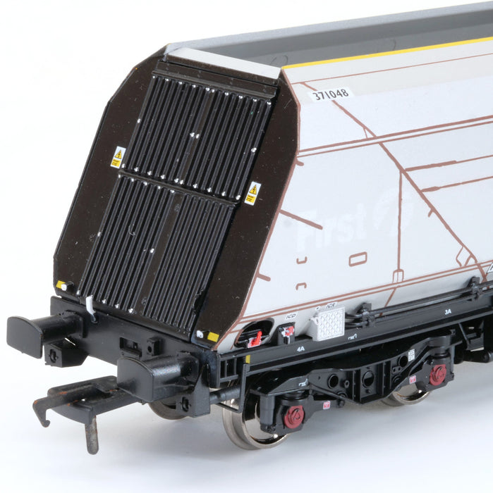 HYA Bogie Hopper Wagon - GBRf Coal Branding - Pack 3