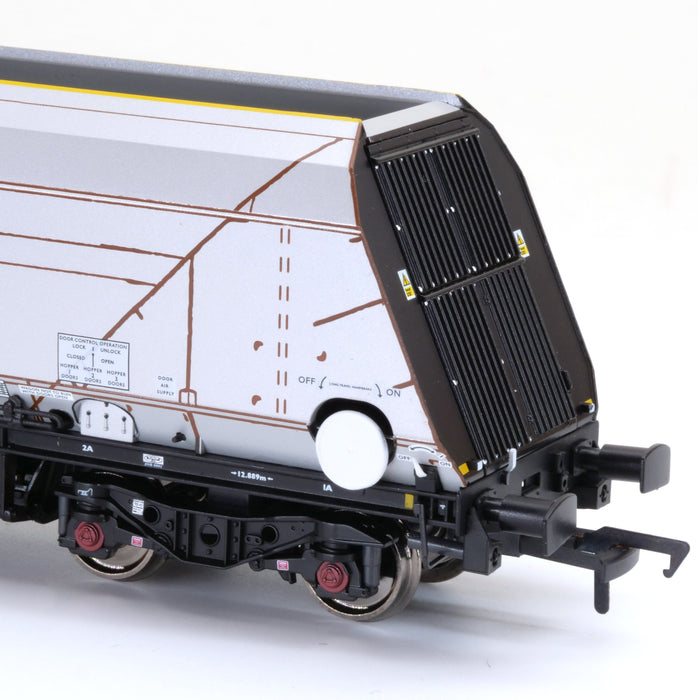 HYA Bogie Hopper Wagon - Fastline Freight / GE - Twin Pack 3