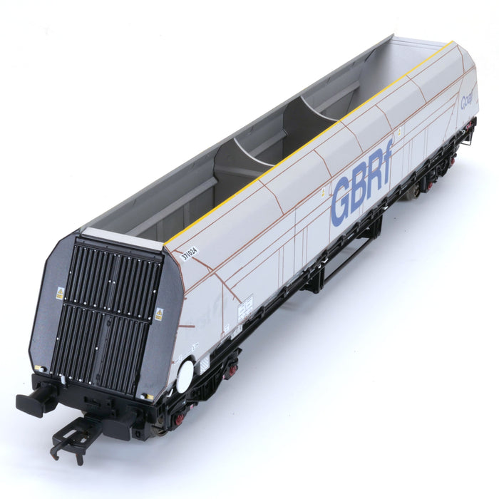 HYA Bogie Hopper Wagon - GBRf Coal Branding - Pack 2