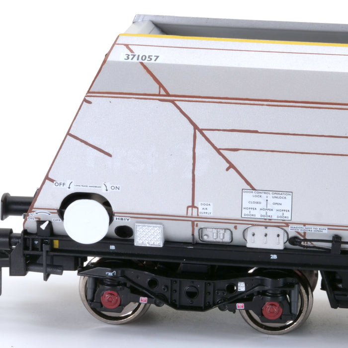 HYA Bogie Hopper Wagon - GBRf Coal Branding - Pack 2