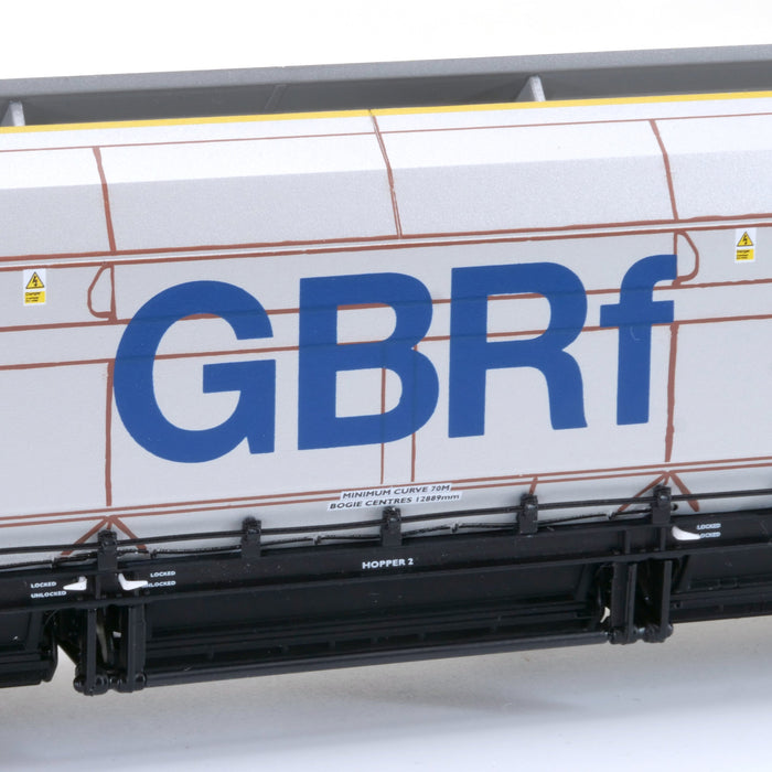 HYA Bogie Hopper Wagon - GBRf Coal Branding - Pack 2