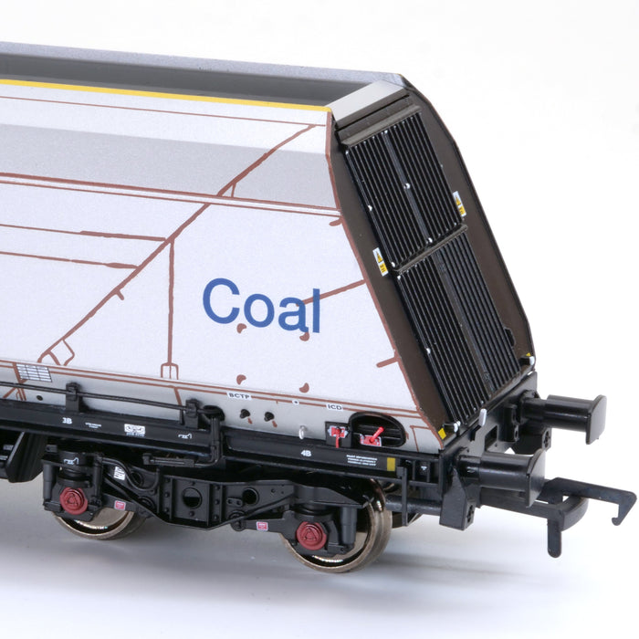 HYA Bogie Hopper Wagon - GBRf Coal Branding - Pack 2