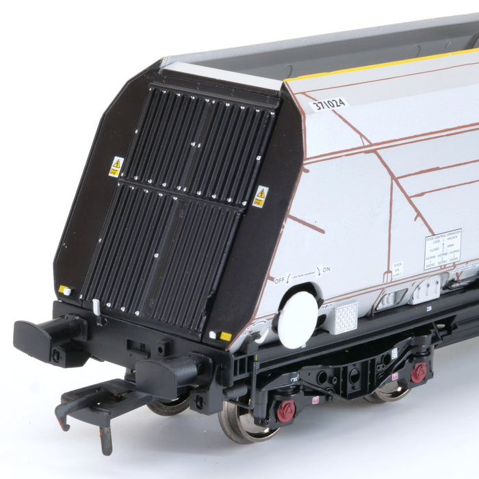 HYA Bogie Hopper Wagon - GBRf Coal Branding - Pack 2