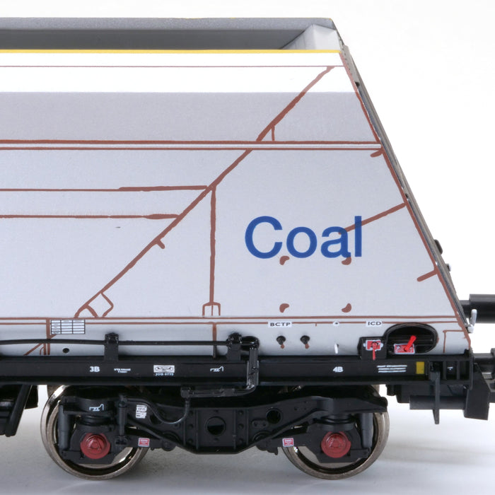 HYA Bogie Hopper Wagon - GBRf Coal Branding - Pack 2