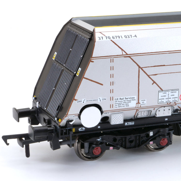 HYA Bogie Hopper Wagon - Fastline Freight / GE - Twin Pack 2